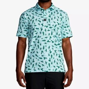 Bad Birdie Tony Saguaro Short Sleeve Polo